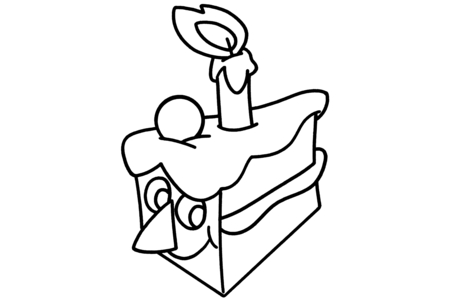 Dibujos para imprimir : Pastel 15 – 10 Doigts