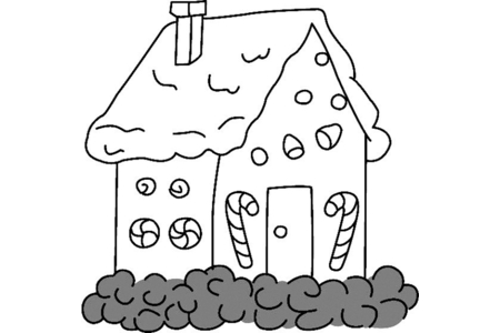 Dibujos para imprimir : Casa 05 – 10 Doigts