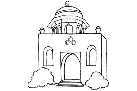 Dibujos para imprimir : Palacio marroquí – 10 Doigts