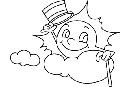 Dibujos para imprimir : Sol 01 – 10 Doigts