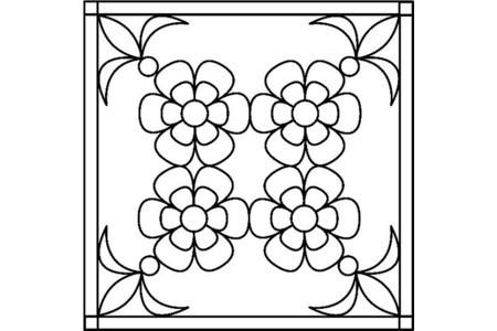 Dibujos para imprimir : Vidriera 02 – 10 Doigts