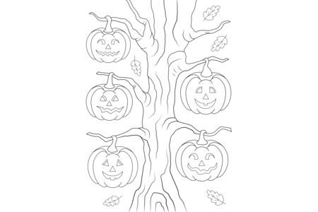 Dibujos para imprimir : Halloween 73 – 10 Doigts