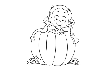 Dibujos para imprimir : Halloween22 – 10 Doigts