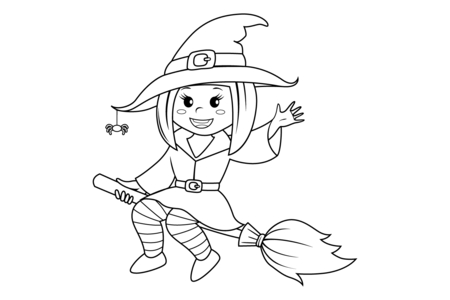 Dibujos para imprimir : Halloween45 – 10 Doigts