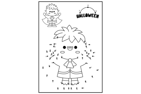 Printable coloring pages: Halloween50 – 10 Doigts