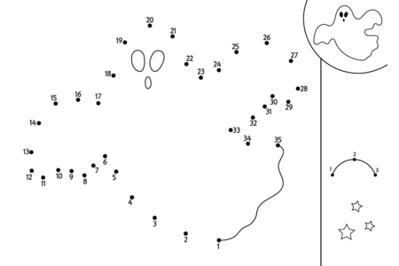 Printable coloring pages: Halloween51 – 10 Doigts