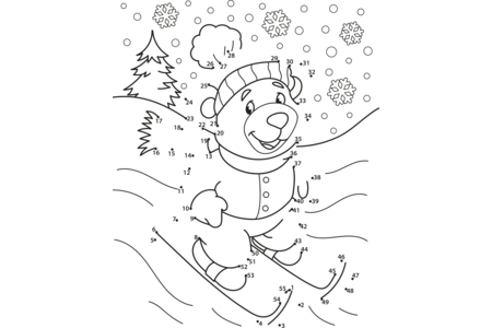 Dibujos para imprimir : Navidad 81 – 10 Doigts