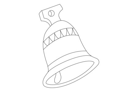 Dibujos para imprimir : Campanas 08 – 10 Doigts