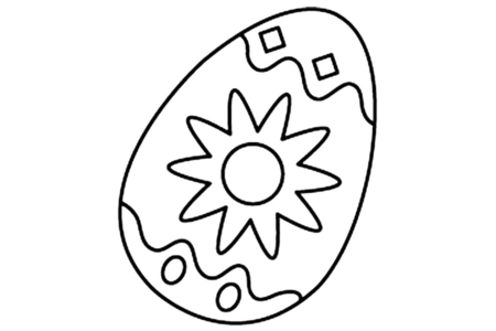 Printable coloring pages: Eggs 04 – 10 Doigts