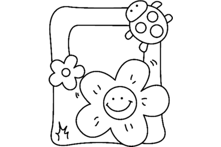 Printable coloring pages: Flowers 001 – 10 Doigts
