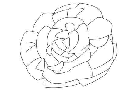 Dibujos para imprimir : Ensalada 02 – 10 Doigts