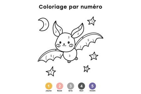 Printable coloring pages: Halloween 91 – 10 Doigts
