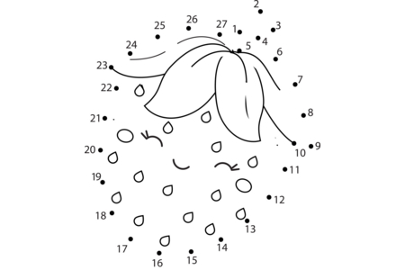 Printable coloring pages: Connect-the-dots11 – 10 Doigts