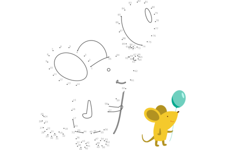 Dibujos para imprimir : Unir-los-puntos5 – 10 Doigts