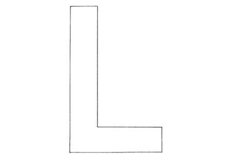 Printable coloring pages: Uppercase L – 10 Doigts