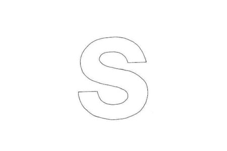 Printable coloring pages: lowercase s – 10 Doigts
