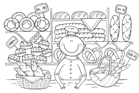 Dibujos para imprimir : Oficio11 – 10 Doigts