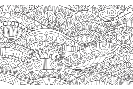Printable coloring pages: Mandala9 – 10 Doigts