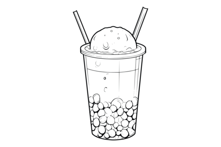 Printable coloring pages: Manga 15 – 10 Doigts