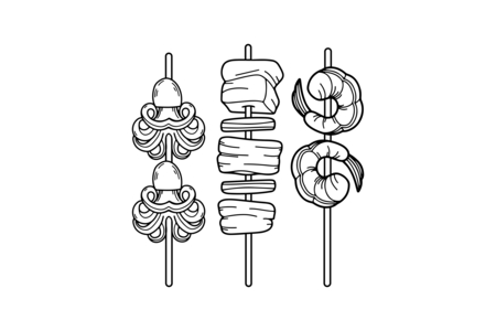 Printable coloring pages: Manga 28 – 10 Doigts