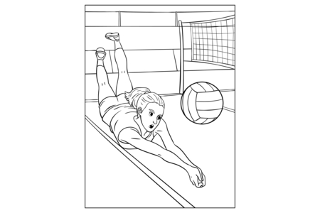 Dibujos para imprimir : JO-Deporte-12 – 10 Doigts