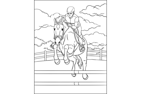 Dibujos para imprimir : JO-Deporte-15 – 10 Doigts