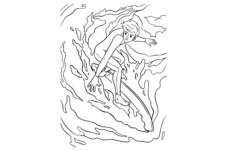 Dibujos para imprimir : JO-Deporte-17 – 10 Doigts