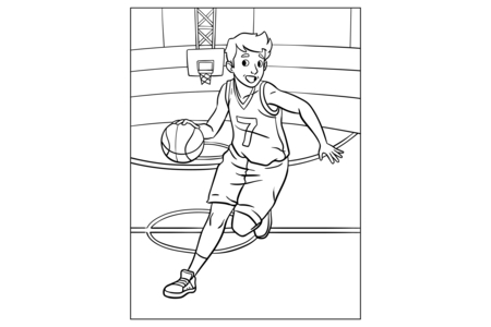 Printable coloring pages: Olympics-Sports-3 – 10 Doigts
