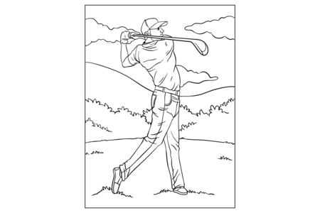 Printable coloring pages: Olympics-Sport-7 – 10 Doigts