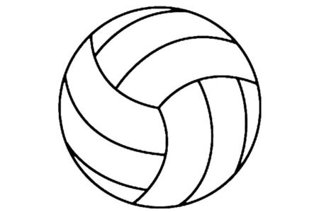 Printable coloring pages: Ball sport 02 – 10 Doigts