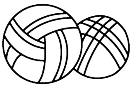 Dibujos para imprimir : Deporte balón 07 – 10 Doigts