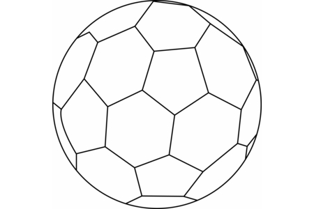 Dibujos para imprimir : Deporte fútbol 01 – 10 Doigts