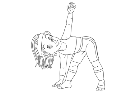 Dibujos para imprimir : Deporte11 – 10 Doigts