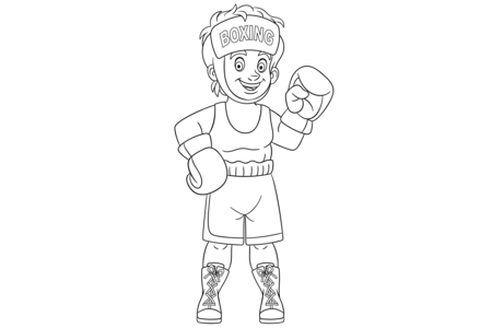 Printable coloring pages: Sport19 – 10 Doigts