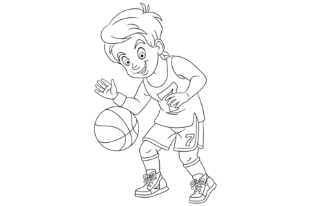 Printable coloring pages: Sport22 – 10 Doigts