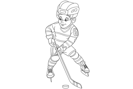Printable coloring pages: Sport23 – 10 Doigts