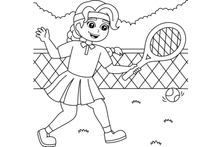 Printable coloring pages: Sport34 – 10 Doigts
