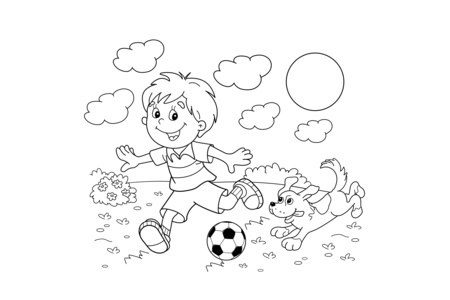Printable coloring pages: Sport4 – 10 Doigts