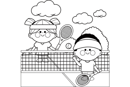 Printable coloring pages: Sport6 – 10 Doigts