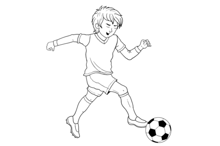 Dibujos para imprimir : Deporte7 – 10 Doigts