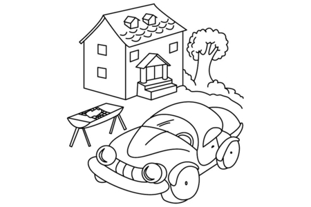 Dibujos para imprimir : Auto 06 – 10 Doigts