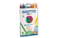 GIOTTO Mega Colored Pencils - Extra Large Size - 2 - Colored Pencils - 10doigts.com - Colored Pencils - 10doigts.fr