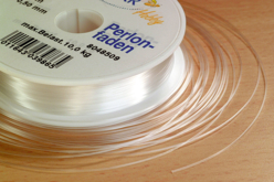 Fil nylon invisible transparent - Fil nylon - 10doigts.fr