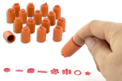 Set de 24 tampons de doigts - Tampons mousse, éponges - 10doigts.fr