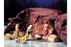 Papel roca y papel cielo estrellado - Papeles de regalo y bolsas - 10doigts.fr