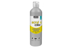 silver acrylic - Peinture acrylique satinée, brillante - 10doigts.fr - 2