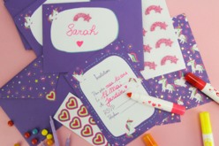 anniversaire fille - Invitations d'anniversaire - 10doigts.fr - 2