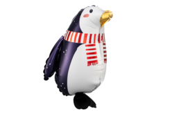 ballon pingouin noël - Ballons, guirlandes, serpentins - 10doigts.fr