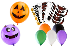 Ballons d'Halloween à décorer - Ballons d'halloween - 10doigts.fr
