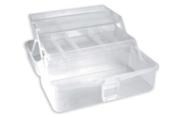 Boite en plastique 33 x 20 x 15 cm - Palettes et rangements - 10doigts.fr